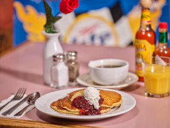 Rosie's Cafe Tahoe City, Swedish Oatmeal Pancakes (3)